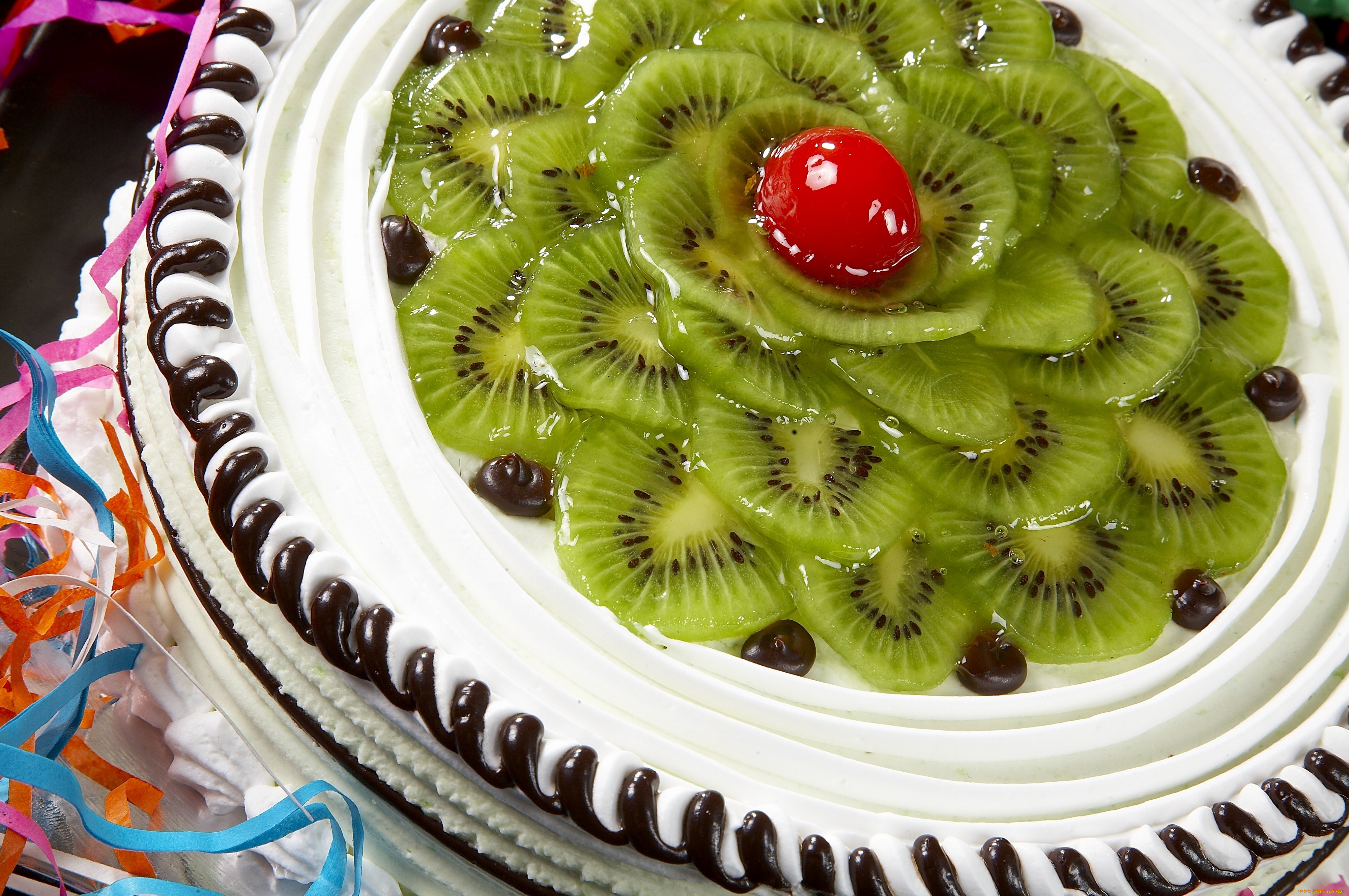 , , , kiwi, food, cream, dessert, , , , , , cake